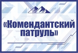 С 4 по 9 января 2022г. на территории Свердловской области стартует профилактическое мероприятие «Комендантский патруль»